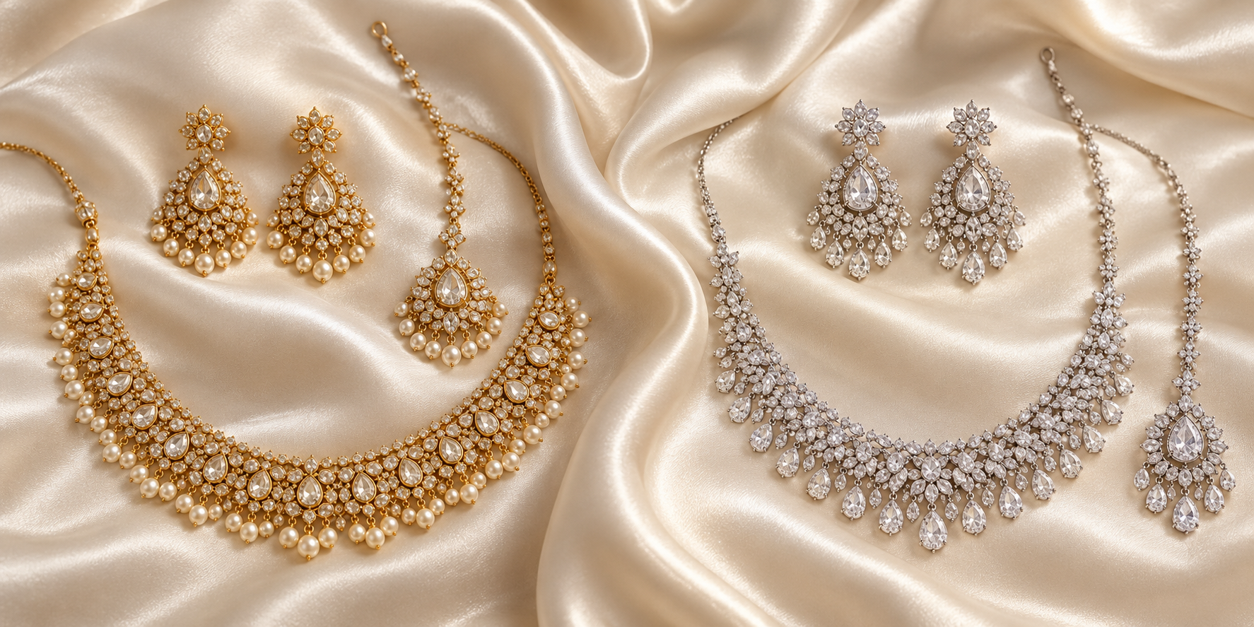 Gold vs. Silver Bridal Jewelry: Which Should You Choose?