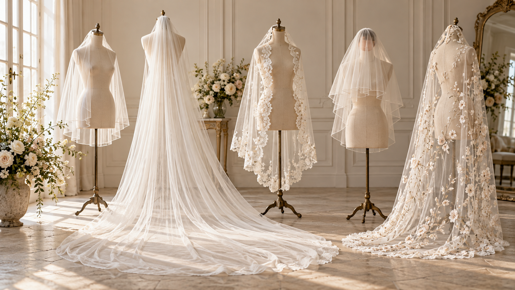 Bridal Veil Types Explained: A Complete Guide to Choosing Your Wedding Veil