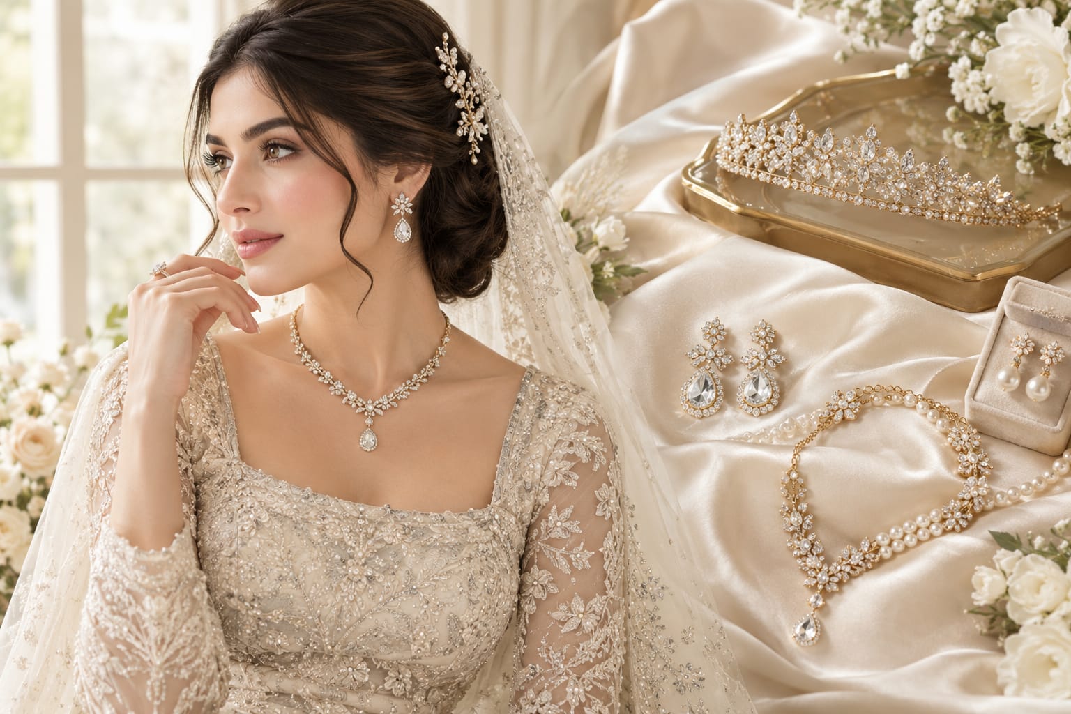 How to Choose Jewelry for Your Wedding Dress: A Complete Bridal Guide
